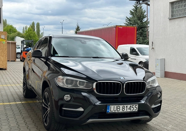 BMW X6 cena 125000 przebieg: 190821, rok produkcji 2015 z Lublin małe 277